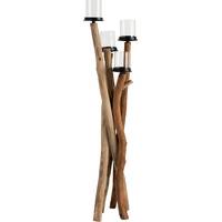 Alpen Home Wooden Candle Holders