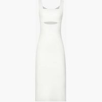 Victoria Beckham Women's White Midi Dresses