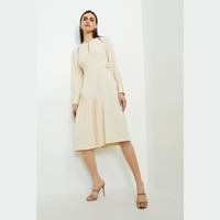 Karen Millen Womens Long Sleeve Midi Dresses