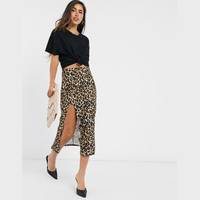 ASOS DESIGN Women's Leopard Midi Skirts