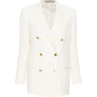 FARFETCH Tagliatore Women's White Trouser Suits