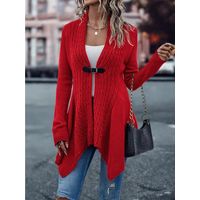 SHEIN Women's Red Cardigans