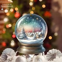 SHEIN Christmas Snow Globes