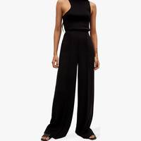 Mango Women's Tailored Wide Leg Trousers