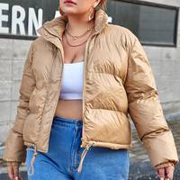 SHEIN Plus Size Puffer Jackets