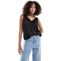 ASOS Women's Black Lace Camisoles And Tanks