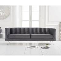 Mark Harris Furniture Grey 3 Seater Sofas