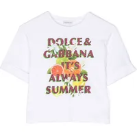 FARFETCH Dolce and Gabbana Boy's Slogan T-Shirts