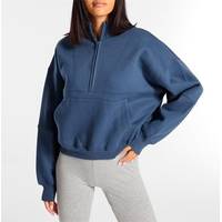 Missguided Women'a Half Zip Sweatshirts