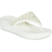 Crocs Women's White Flip Flops