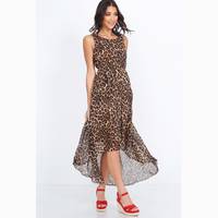 Blue Vanilla Leopard Print Dresses for Women
