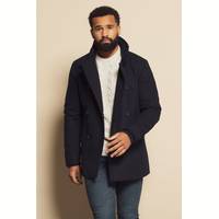 French Connection Men's Navy Double-Breasted Coats