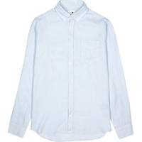 Harvey Nichols Men's Blue Linen Shirts