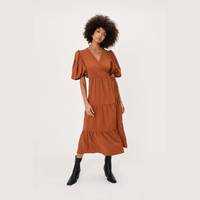 NASTY GAL Women's Orange Maxi Dresses