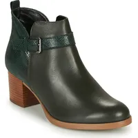 Rubber Sole Women's Green Boots