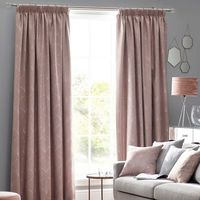 HOMESCAPES Pencil Pleat Curtains