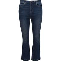 House Of Fraser Women's Cropped Flare Jeans