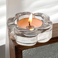 SHEIN Glass Candle Holders