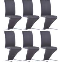 VIDAXL Leather Dining Chairs