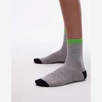 Topshop Women's Ribbed Socks