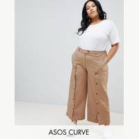ASOS Curve Plus Size Wide Leg Trousers