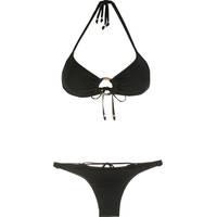 FARFETCH Women's Black Bikini Sets