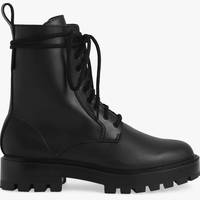 Charles & Keith Women's Black Lace Up Boots