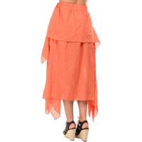 Spartoo Orange Skirts for Women