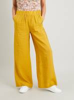 Tu Clothing Women's Yellow Trousers