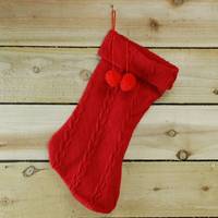ManoMano Knitted Christmas Stockings