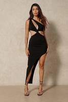 MissPap Women's Black Cut Out Dresses