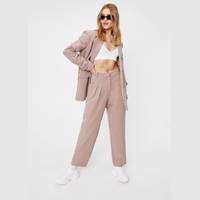 NASTY GAL Women's High Waisted Tailored Trousers