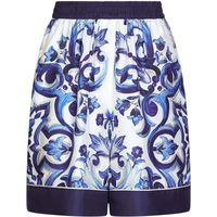 FARFETCH Dolce and Gabbana Women's Print Shorts
