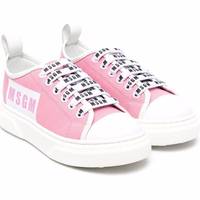 MSGM Girl's Print Trainers