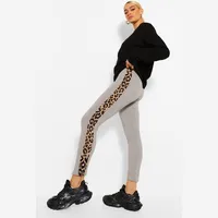 Boohoo Leopard Print Leggings