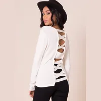 Missy Empire Women's Cream Jumpers