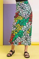 Dusk Women's Floral Midi Skirts