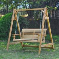 B&Q Wooden Garden Swing Seats