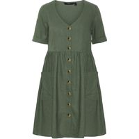 vero moda linen dress