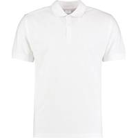 Kustom Kit Men's White Polo Shirts