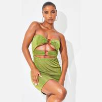 PrettyLittleThing Womens Sage Green Dresses