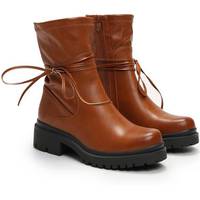 I Saw It First Women's Chunky Lace Up Boots
