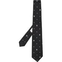 Alexander Mcqueen Men's Black Ties