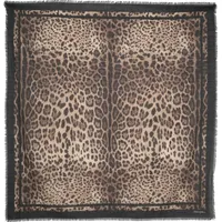 FARFETCH Dolce and Gabbana Women's Animal Print Scarves