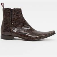 JEFFERY WEST Brown Chelsea Boots for Men