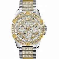 Guess Mens Gold And Silver Watches