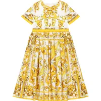 FARFETCH Dolce and Gabbana Girl's Short Sleeve Dresses