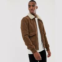 ASOS Jacket With Fur Lining for Men
