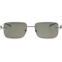 FARFETCH Gucci Men's Rectangle Sunglasses