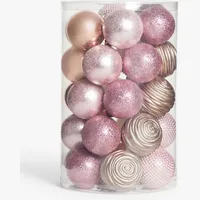 John Lewis Shatterproof  Baubles